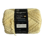 Vintage Scheepjes GRANADA Light Yellow Cotton Yarn Skein NWT Knitting Crochet