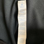 LULULEMON Bodycon Tank 4 Black Sheer Dot Support Sleeveless Athletic Top Bag VG