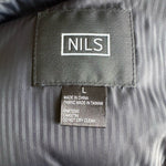 NILS Iridescent Brown Ski Jacket Womens Puffer Hooded Fur Trim ZipFront Jacket L