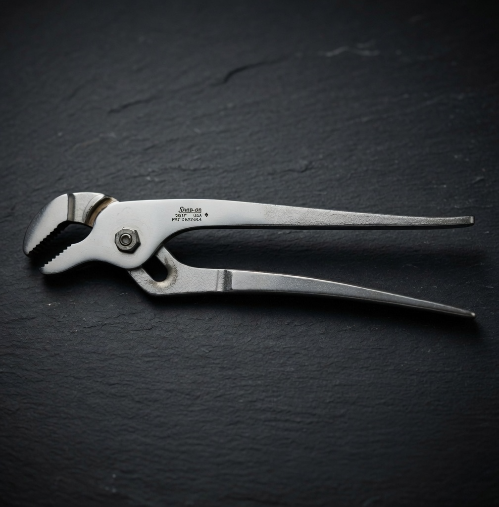 Snap-On 90AP Vintage Slip Joint Pliers USA Pat2622464 Mechanic Tool VG Authentic