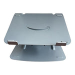 Amazon Silver Metal Laptop Stand 9.5"x6.5" MacBook PC Desk Riser Ergonomic VG