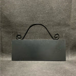 Funny Food Quote Wall Decor Sign Black Wood Frame Plaque 8x3 Constant Battle