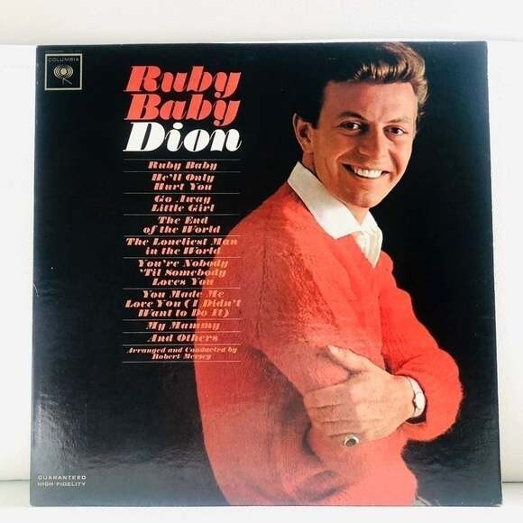 LP Dion - Ruby Baby Vinyl Record