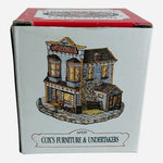 Cox's Furniture Undertakers Liberty Falls 1993 Figurine 3x3x3" NIB Miniature