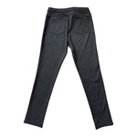 DKNY JEANS Dark Gray Stretch Pull On Pants Women M 30" Inseam Mid Rise Fitted G+