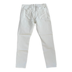 Lucky Brand Women's White Skinny Jeans Size 8/29 Ankle Stretch Cotton Denim VG