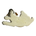 Dog Mate Cute Puppy Laying Dog Statue Saint Bernard Sculpture Dog Figurine