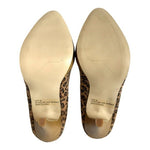 WILD DIVA Leopard Print Brown Black High Heel Pumps Sandals Women's Size 6 NIB