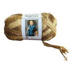 Red Heart Boutique Sashay Boho Yarn Tambourine Gold Metallic Texture NWT