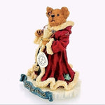 Vintage Boyds Bears Folkstone “Believe” Santa Figurine NIB Limited Edition