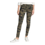 Gap Curvy Mid Rise Camouflage Cotton Skinny Jeans Womens Size 8 Green NWT