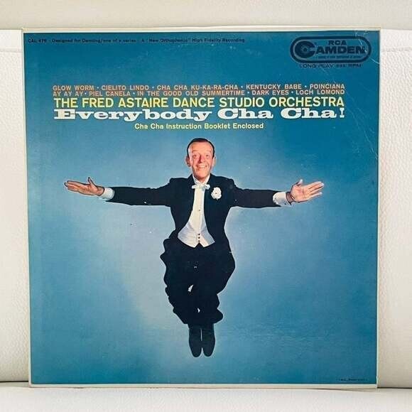 LP Fred Astaire - Everybody Cha Cha! Vinyl Record