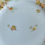 Vintage HAVILAND LIMOGES France Autumn Leaf Dinner Plate 9.75" Porcelain