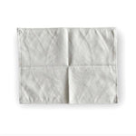 HWY 50 Burgundy Red Linen Placemats Set of 2 Cotton Blend 13x17.5" Washable New