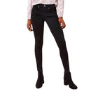 Ann Taylor Loft Charcoal Gray Skinny Jeans Women Size 29/8 Stretch Denim EXC