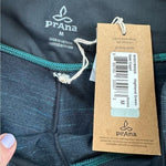 PRANA Itzel High Waist Highland Green Compression Capri Leggings Sz M NWT Eco