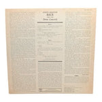 LP Johann Sebastian Bach  - Three Concerti For Three Solo Instruments And String