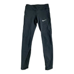 Nike Dri-FIT Running Leggings Compression Black White Womens XS