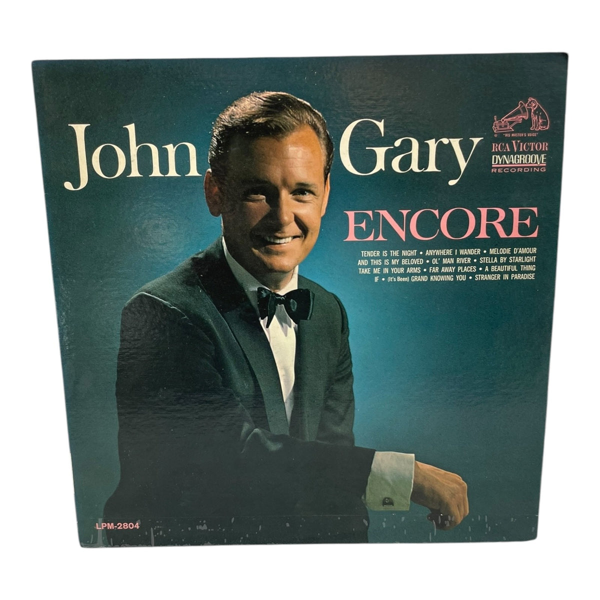 John Gary – Encore 1964 RCA Victor LPM-2804 Mono Rockaway Pressing VG+