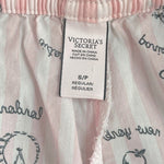Victoria's Secret Women's World Traveler Print PJ Bottoms Size S Pink Black NWOT