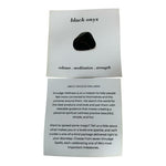 Black Onyx Crystal Sphere SMUDGE Meditation Ball w/ Green Velvet Pouch