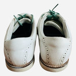 FORE G4 Golf Sneakers White Green Men's Leather Shoes Size 12.5