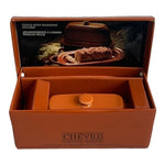 Gourmet Du Village Orange Cheese Baker Ceramic Casserole Dish 9.5"x3.5" NIB