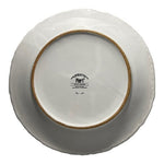 Vintage Pier 1 White Grapes Salad Plate 11.5" Hand-Painted Italy Embossed NWOT
