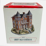 Liberty Falls Courthouse 1993 Figurine 3x3x3" NIB Vintage Miniature Building