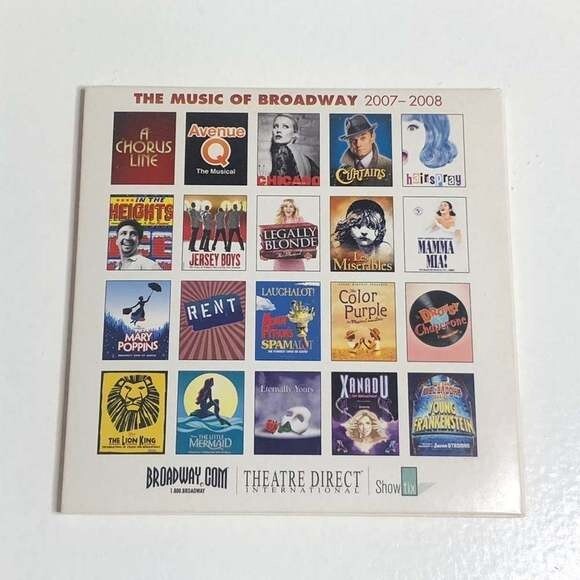 Rare! CD The Music of Broadway 2007-2008