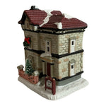 Vintage 1992 Christmas Santa Village House Porcelain Hand Painted Collectors