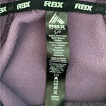 RBX Womens Hoodie Purple Athletic Shawl Neck Sweatshirt Long Sleeve Pockets EXC