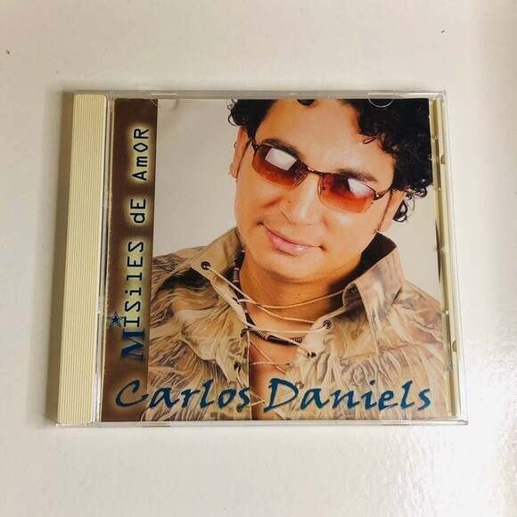 Rare! CD Carlos Daniels - Misiles De Amor