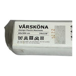 IKEA VÅRSKÖNA Panel Curtain White 24"x118" Cotton Polyester Paulin Machado NIB