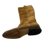 Ivanka Trump Addee Brown Suede Flat Riding Boots Women’s Size 5.5 Side Zip Tall