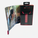 Cleer Trek Active Noise Canceling In-Ear Headphones Red 12mm Driver NIB
