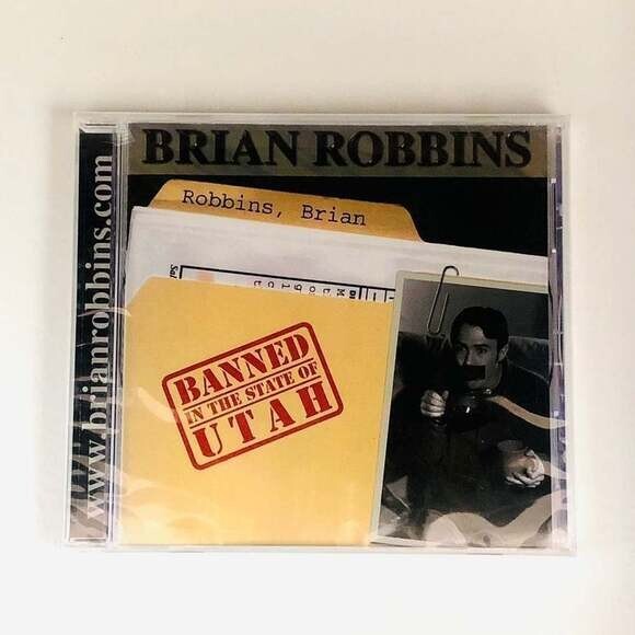 Rare! CD Brian Robbins  - Banned in the State of Utah