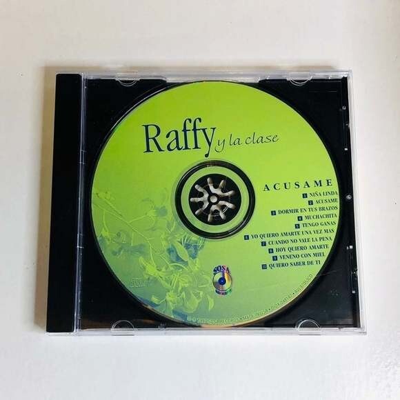 Rare! CD Raffy Y La Clase - Acusame