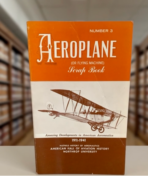 Aeroplane Flying Machine Scrap Book # 3 Hatfield 1911-1941 Aviation History Rare