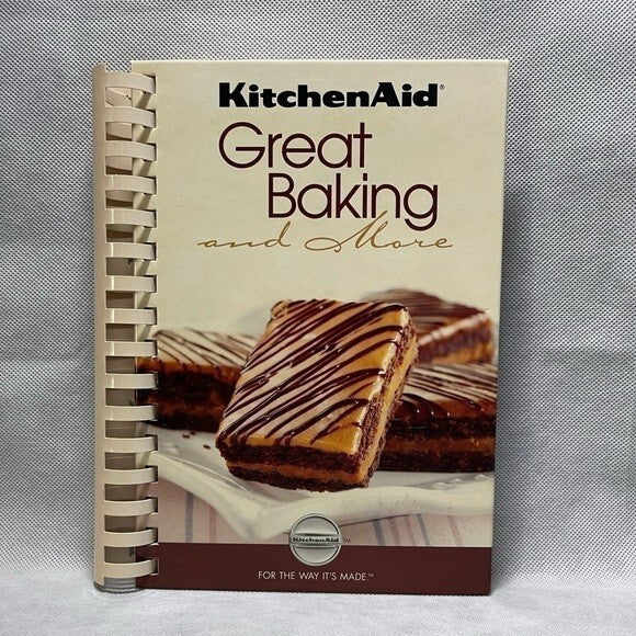 KitchenAid Great Baking and More Cookbook Stand Mixer Recipes 160 Pages VG