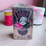 Bunco Deluxe Cardinal Games Dice Game Tin 4-12 Players Family Party New Sealed