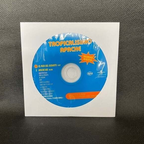 Rare CD Tropicalisimo Apache - El Paso Del Gusanito, Apache Mix