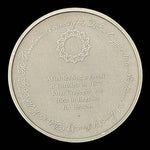 Franklin Mint History of Colonial America Pewter Medal John Culpeper Trial VG
