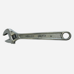 Vintage Heavy Duty 10" 250mm Cr-V Adjustable Wrench 6110 Chrome Vanadium G+