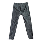 Express Women's Heather Gray Activewear Capri Leggings M Cropped Stretch VG