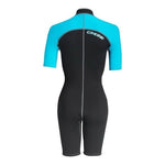 CRESSI LIDO Women’s Shorty Wetsuit Size M 2mm Neoprene Black Grey Aqua NWT