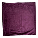 Nestl Purple Velvet Pillow Covers 24"x24" Decorative Shams Set of 2 NWOT