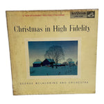 George Melachrino Orchestra Christmas In High Fidelity RCA Victor 1955 LP