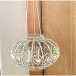 Barreveld Intl Luxury Chandelier Crystal Candle Holder Silver Art Deco NIB