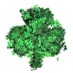 St Patrick's Day Tinsel Clover Shamrock Wall Door Decoration 14"x12" New